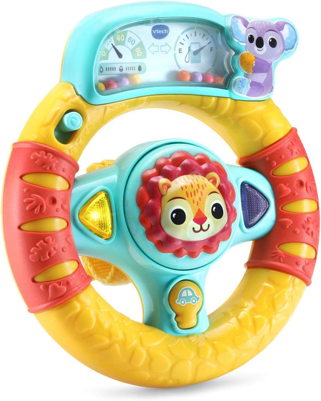 Игрушка для малышей интерактивная VTech Руль с львенком (2035023422) - фото 2