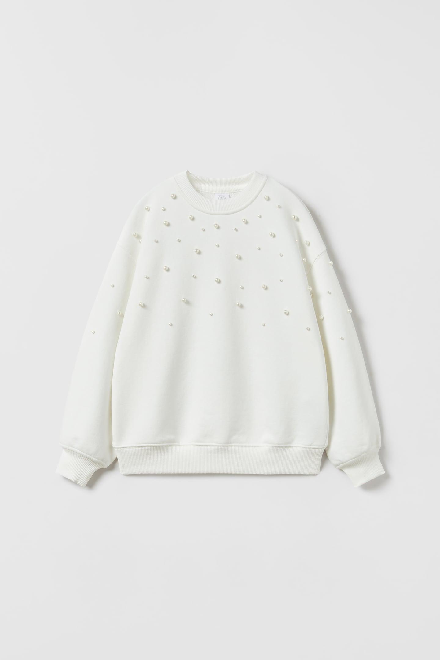 Свитшот для девочки Zara р. 140 Белый (1165630251)