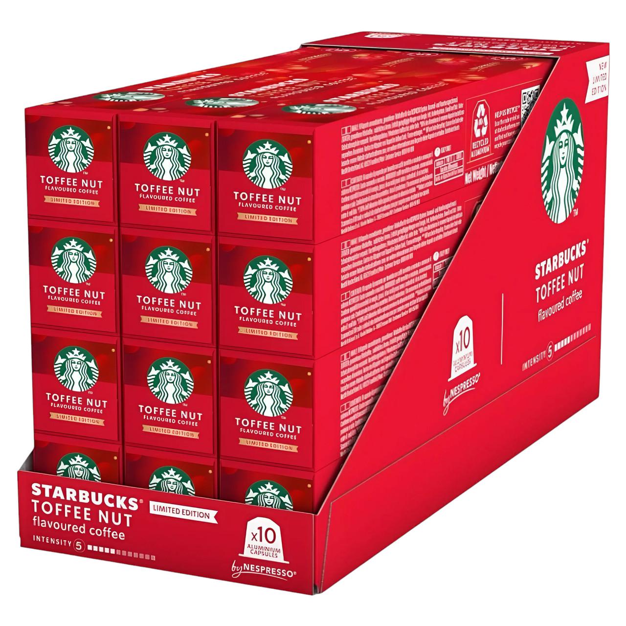 Набор кофе в капсулах STARBUCKS Toffee Nut 120 капсул