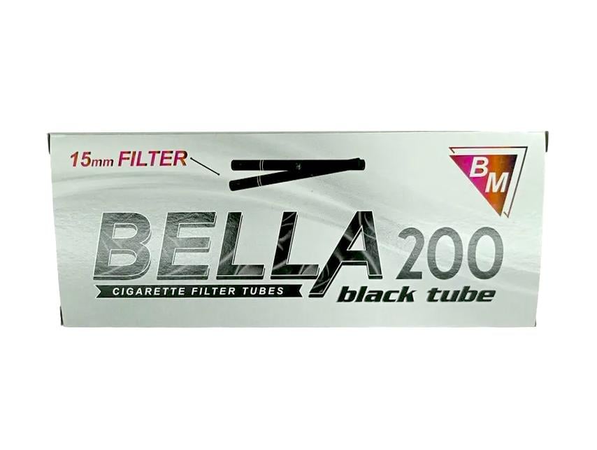 Гільзи для сигарет Bella Black 15 мм 200 шт.