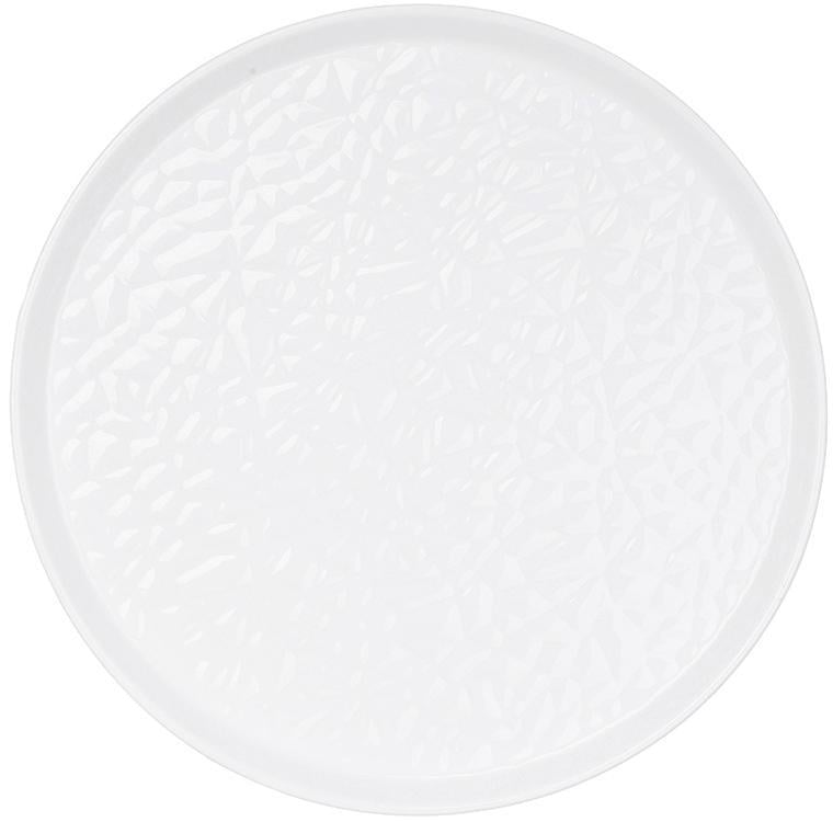 Набор круглых фарфоровых тарелок White City Bubbles 2 шт. 27 см