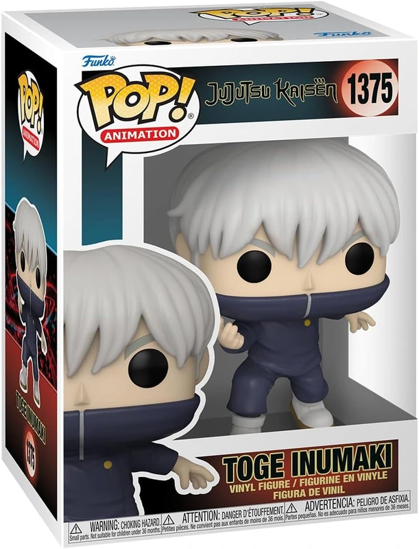 Ігрова фігуркаТоге Інумакі Funko Pop Jujutsu Kaisen 1375 Toge Inumaki (18733)