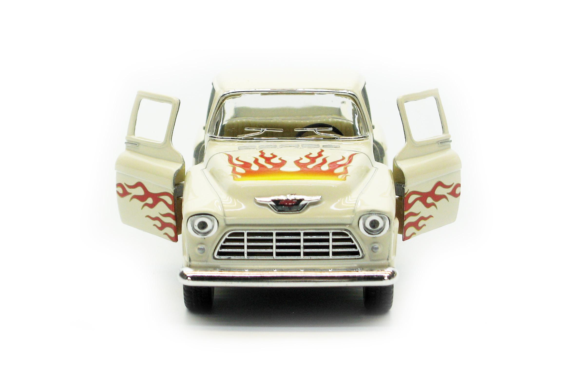 Машина металлическая KT5330F Chevy Stepside Pick-up with printing 1955 - фото 8 Машина металлическая KT5330F Chevy Stepside Pick-up with printing 1955 - фото 8