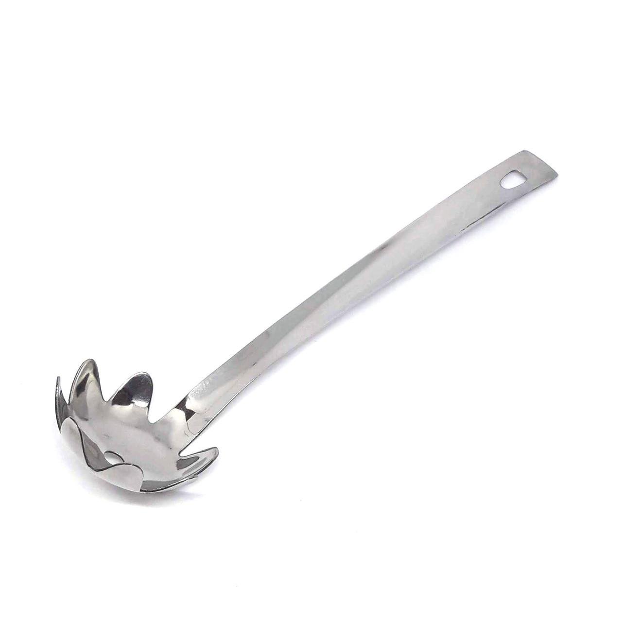 Кухонная ложка-шумовка A-Plus металлическая помидорница из нержавеющей стали 29 см (201575)