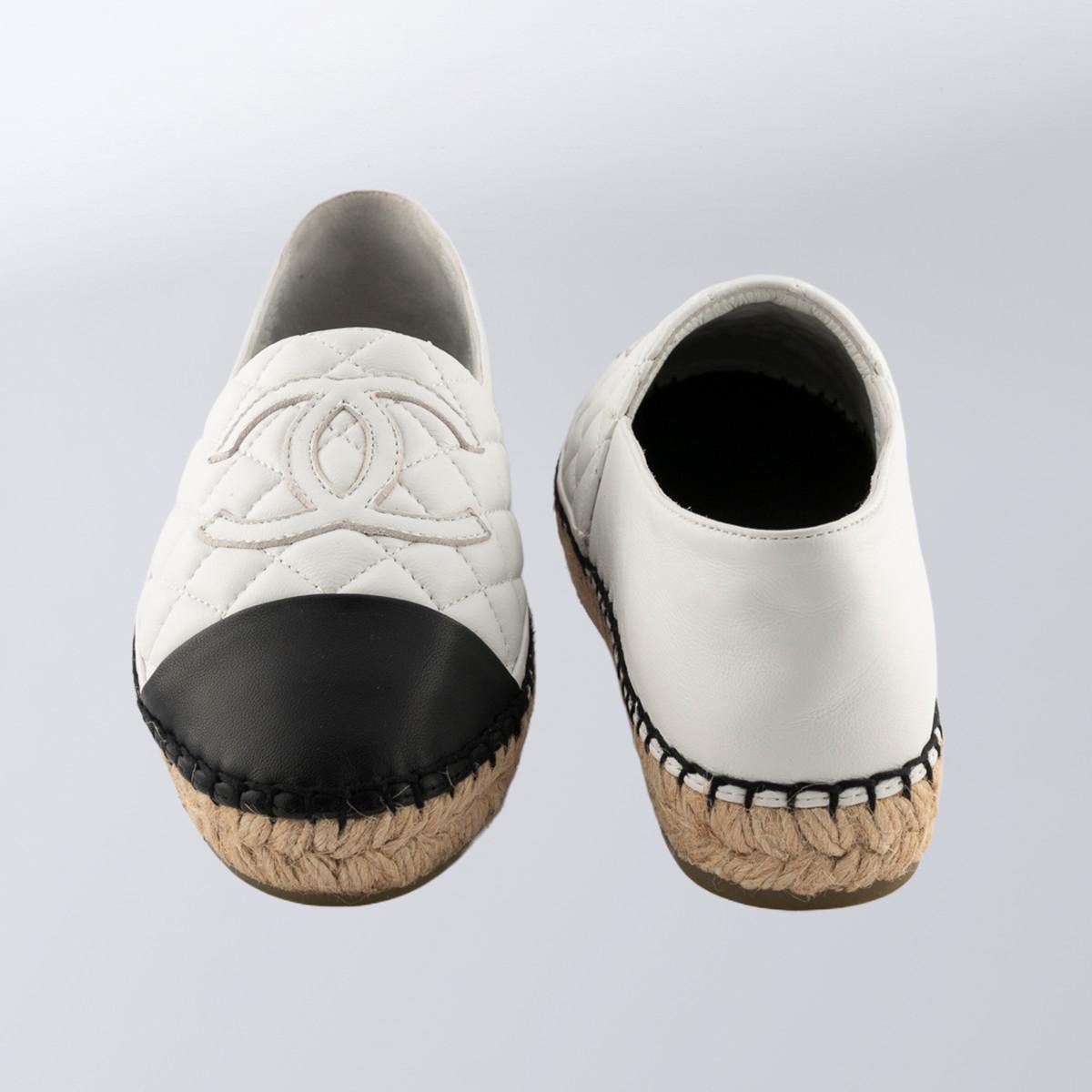 Еспадрільї жіночі повсякденні Chanel р. 38 Білий (2797308520) - фото 2 Еспадрільї жіночі повсякденні Chanel р. 38 Білий (2797308520) - фото 2