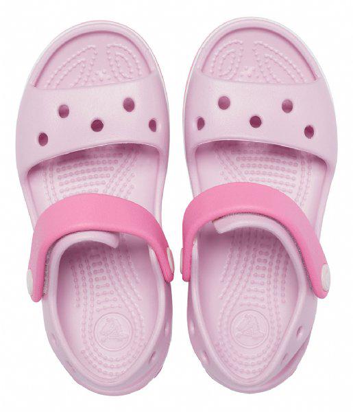 Сандалии детские Crocs Crocband Sandal р. 2/33,5 21 см Ballerina Pink (12856) - фото 4