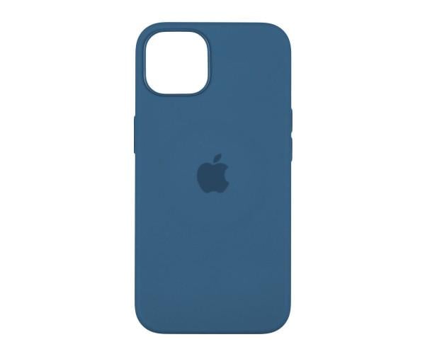 Чохол-накладка Silicone+MagSafe для Apple iPhone 13 02.Midnight