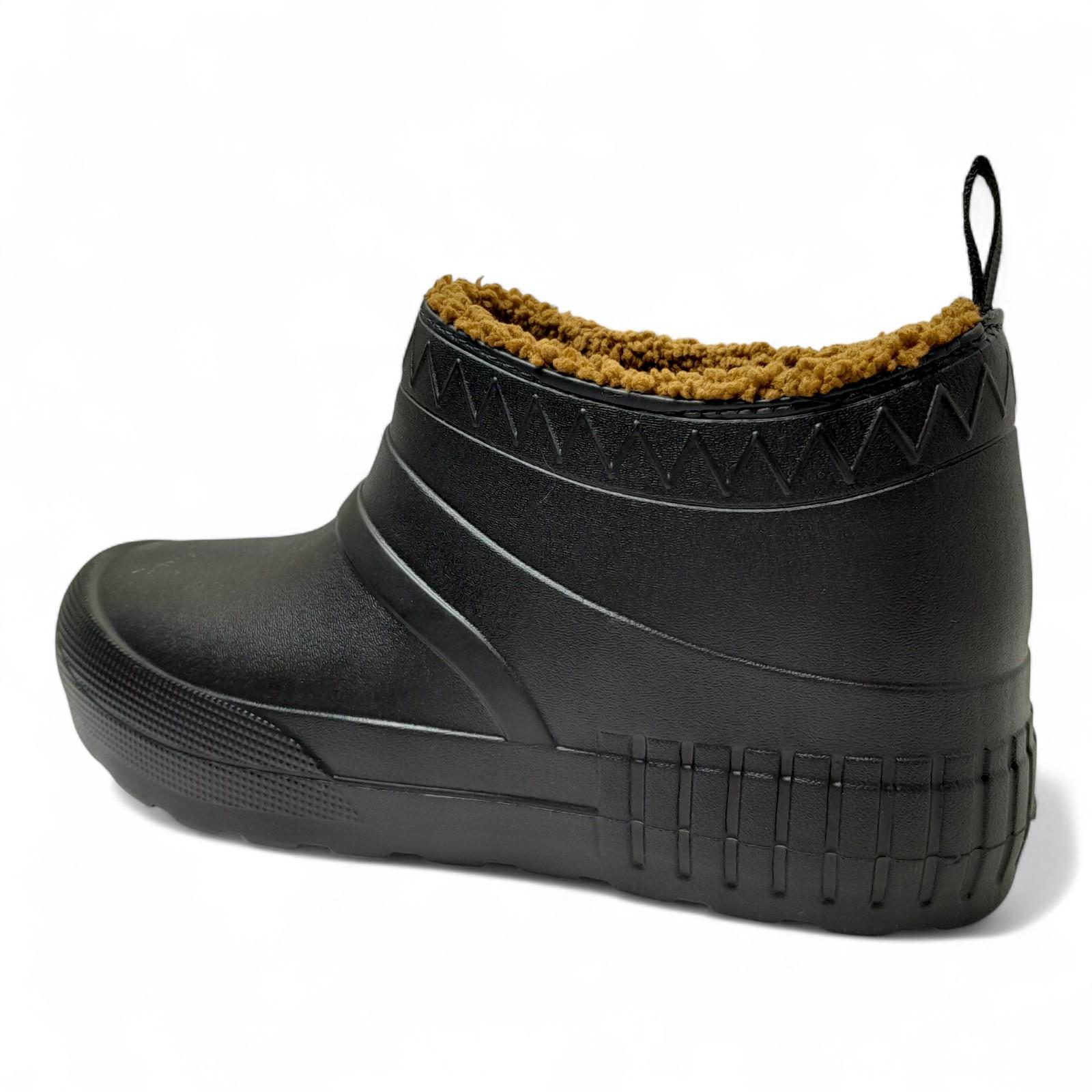 Галоши женские высокие утепленные GIPANIS р. 38 24,5 см Черный (2807724527) - фото 4