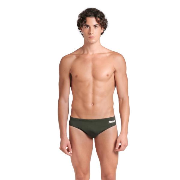 Плавки-слипы мужские Arena TEAM SWIM BRIEFS SOLID р. 100 Оливковый (004773-660 100) - фото 3