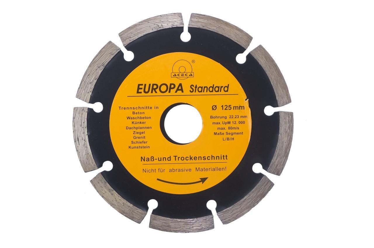 Диск алмазный Рамболд сегмент 125х22,2 мм (dr-125 S)