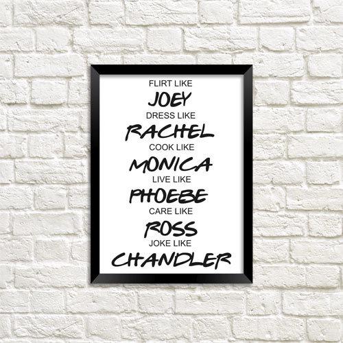 Постер в рамке Friends 15x21 см A5 (MT5_18M024) Постер в рамке Friends 15x21 см A5 (MT5_18M024)