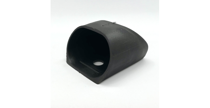 Заглушка наружная овальная "подпятник" 1шт. 50х30 мм Черный (OVN-50X30-BLK-107)