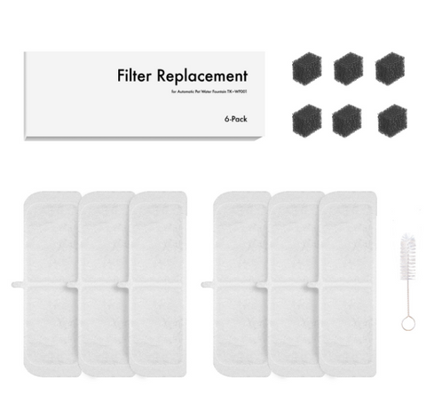 Сменный фильтр для фонтана-поилки PET PETRUST WF004 6 шт. (1736538611) - фото 3