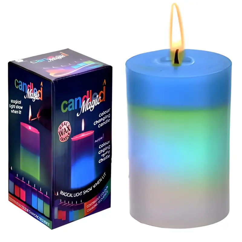 Свеча с подсветкой Candled Magic 7 color Голубой (P10122) - фото 3