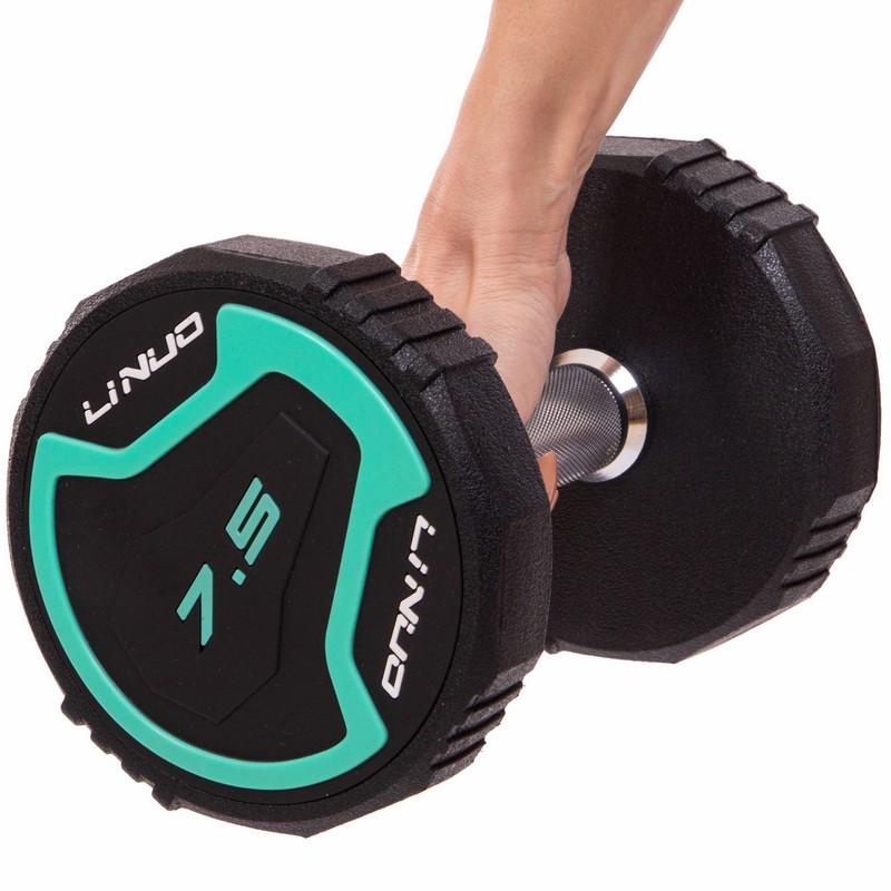 Гантель цельная профессиональная LI NUO GA-3614-7,5 7,5 кг (18258527) - фото 5 Гантель цельная профессиональная LI NUO GA-3614-7,5 7,5 кг (18258527) - фото 5