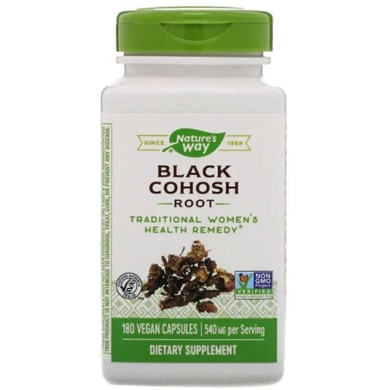 Клопогон Nature's Way Black Cohosh Root 540 мг 180 капс. (NWY-14690)