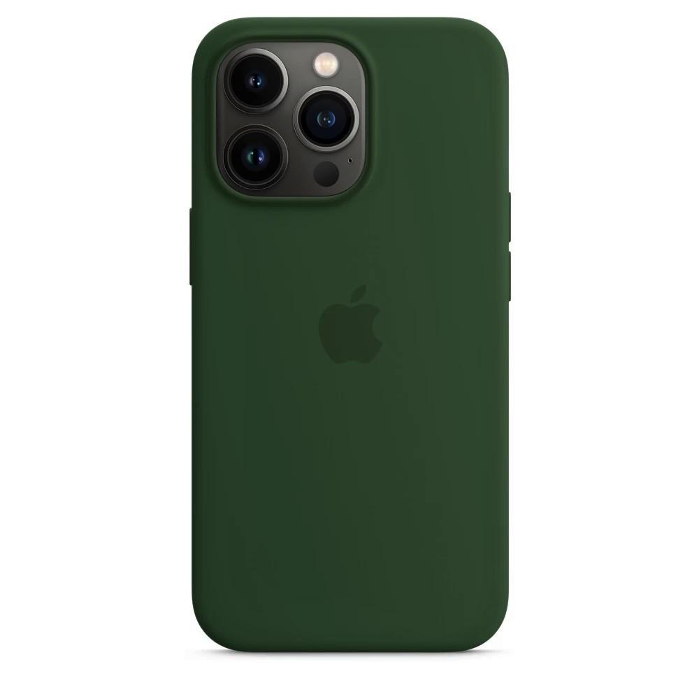 Силиконовый Чехол Накладка Silicone Case для iPhone 13 Pro Atrovirens Силиконовый Чехол Накладка Silicone Case для iPhone 13 Pro Atrovirens