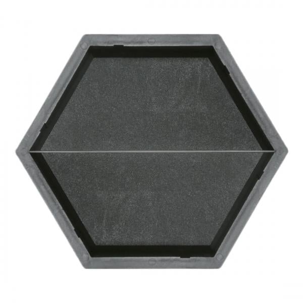 Форми для тротуарної плитки Верес-2007 Шестигранник половинки поздовжні 45 мм (11704-2671) Форми для тротуарної плитки Верес-2007 Шестигранник половинки поздовжні 45 мм (11704-2671)