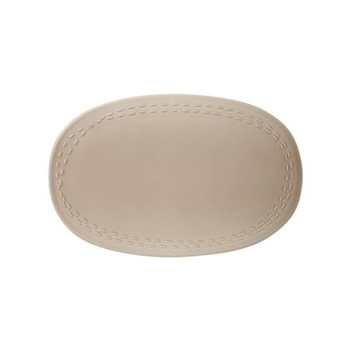 Тарелка Villeroy & Boch Its my moment 29,5x19x1,5 см Темно-бежевый Тарелка Villeroy & Boch Its my moment 29,5x19x1,5 см Темно-бежевый