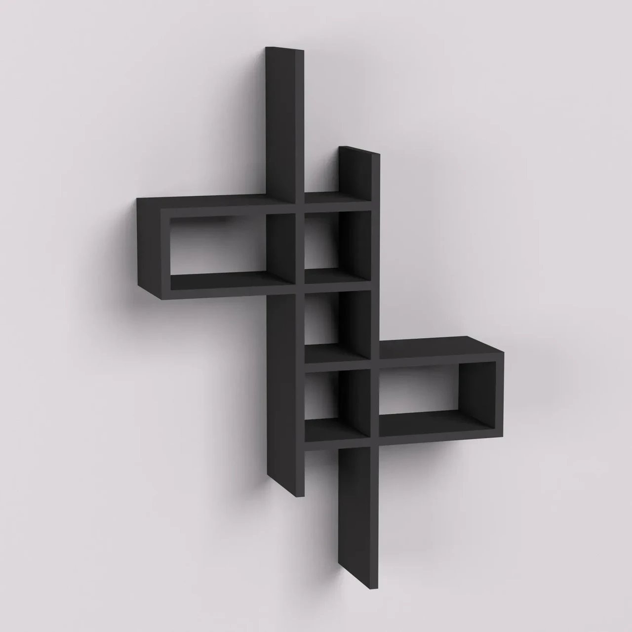 Полиця навісна Kontinent П-2 63х18х96 см Антрацит (52719082) Полиця навісна Kontinent П-2 63х18х96 см Антрацит (52719082)