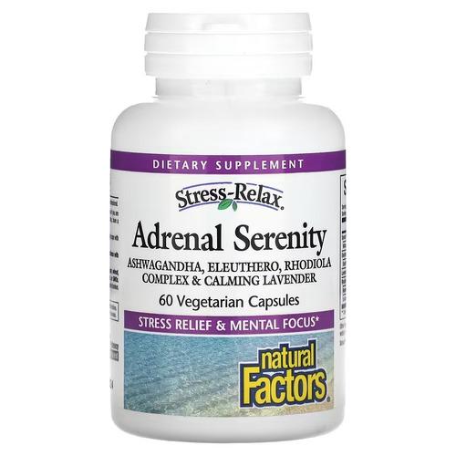 Поддержка надпочечников Natural Factors Stress-Relax Adrenal Serenity 60 капс. (NFS-02834)