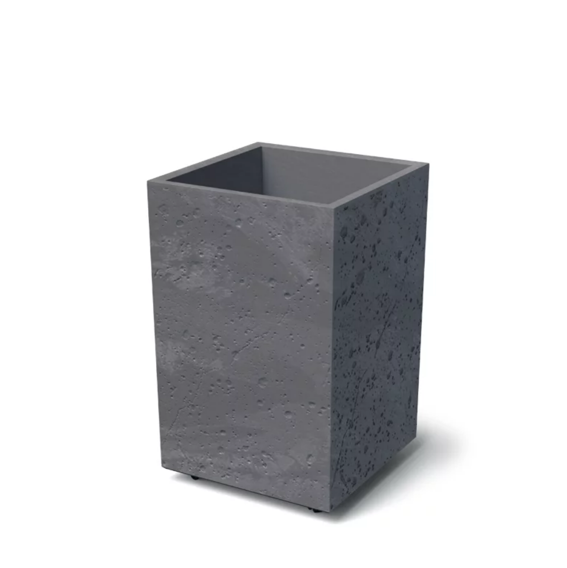 Горшок для цветов Prosperplast Sierra Square High Beton Effect Маренго (DSIH400E-425U)