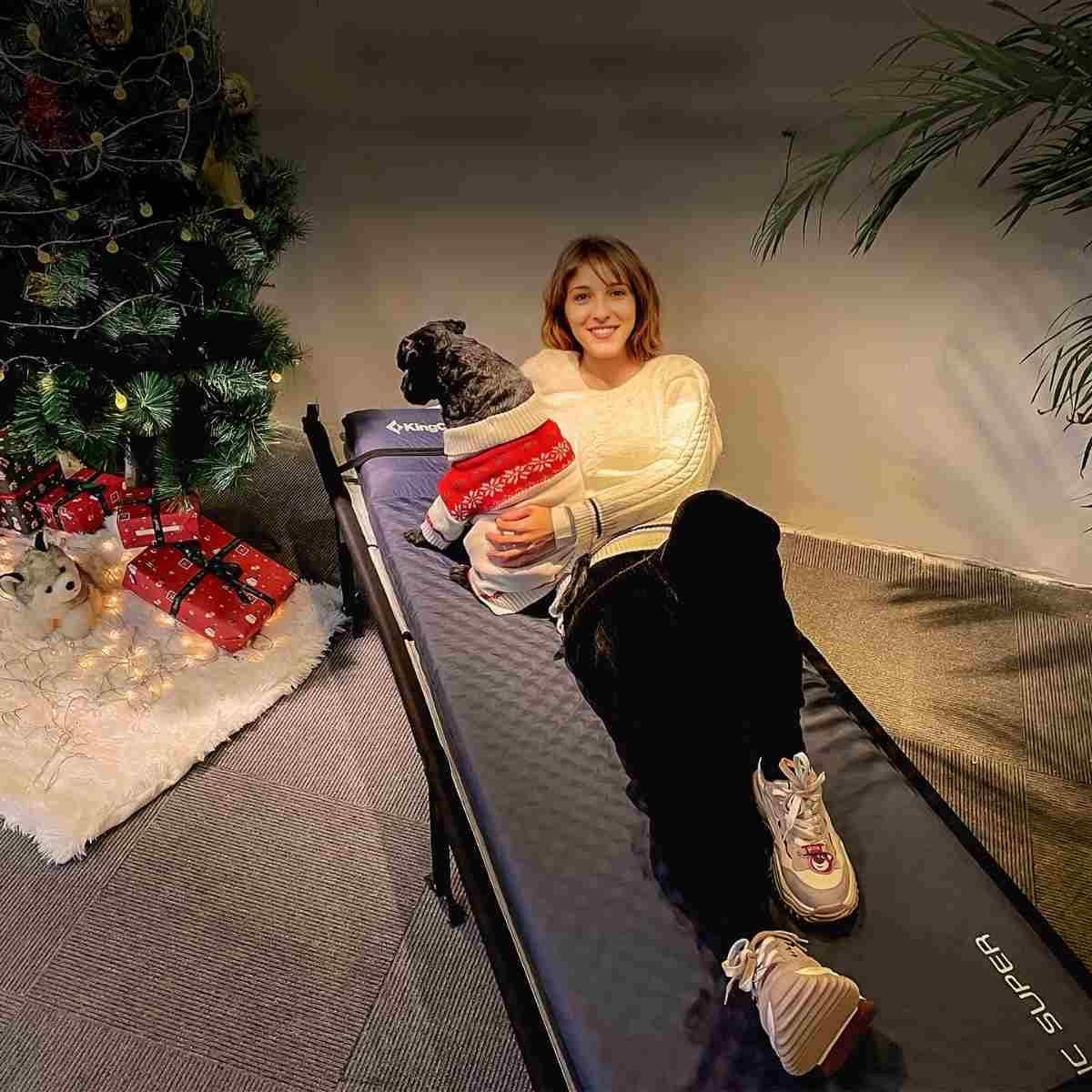 Коврик самонадувной KingCamp Classic Super 50мм KM3597 Dark slate Grey (KM3597_DARKSLATEGREY) - фото 3