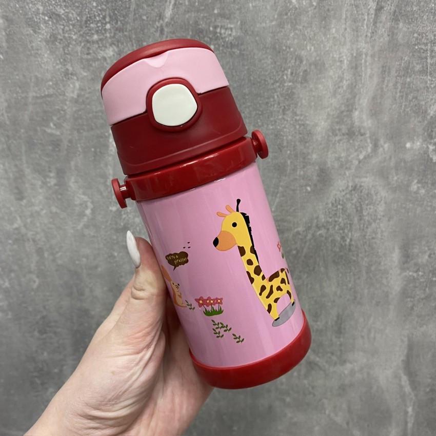 Термос-поїлка дитяча з трубочкою Stenson MT-4570-0.28 Жирафка 280 мл (1853875447) - фото 4