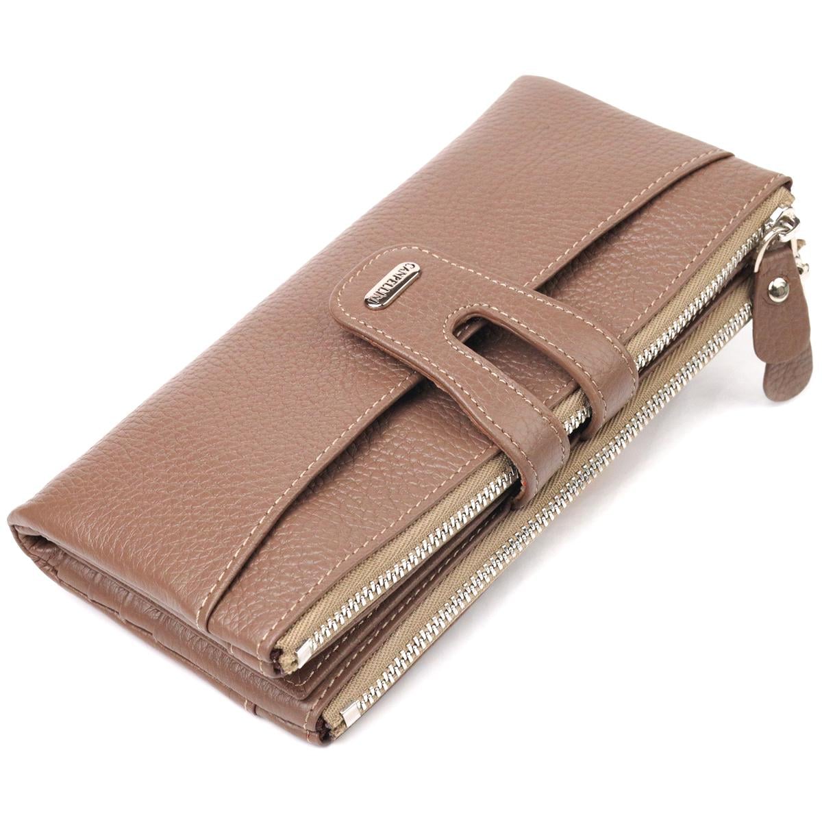 Гаманець жіночий CANPELLINI Wallet 21634 шкіра Бежевий