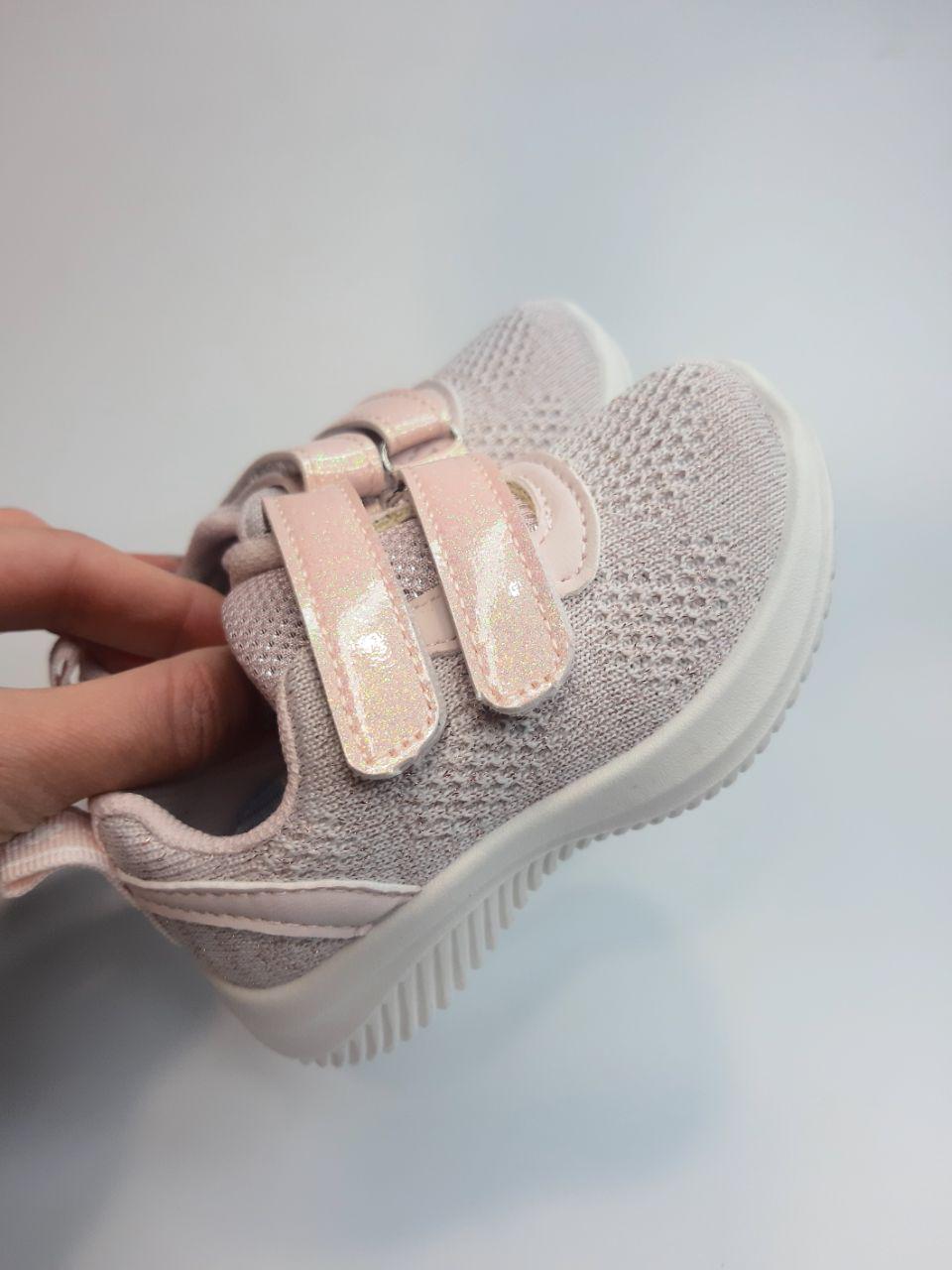 Кроссовки для девочки Apawwa р. 23 14,2 см Розовый (2404 Pink) - фото 3 Кроссовки для девочки Apawwa р. 23 14,2 см Розовый (2404 Pink) - фото 3