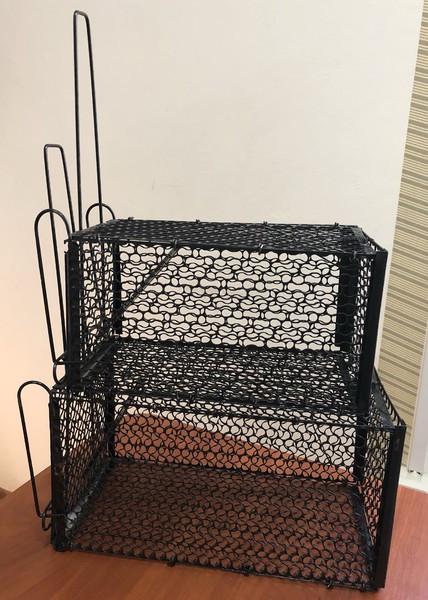 Ловушка-клетка для крыс и мышей 120х120х250 мм металлическая средняя (1671677986) - фото 3 Ловушка-клетка для крыс и мышей 120х120х250 мм металлическая средняя (1671677986) - фото 3