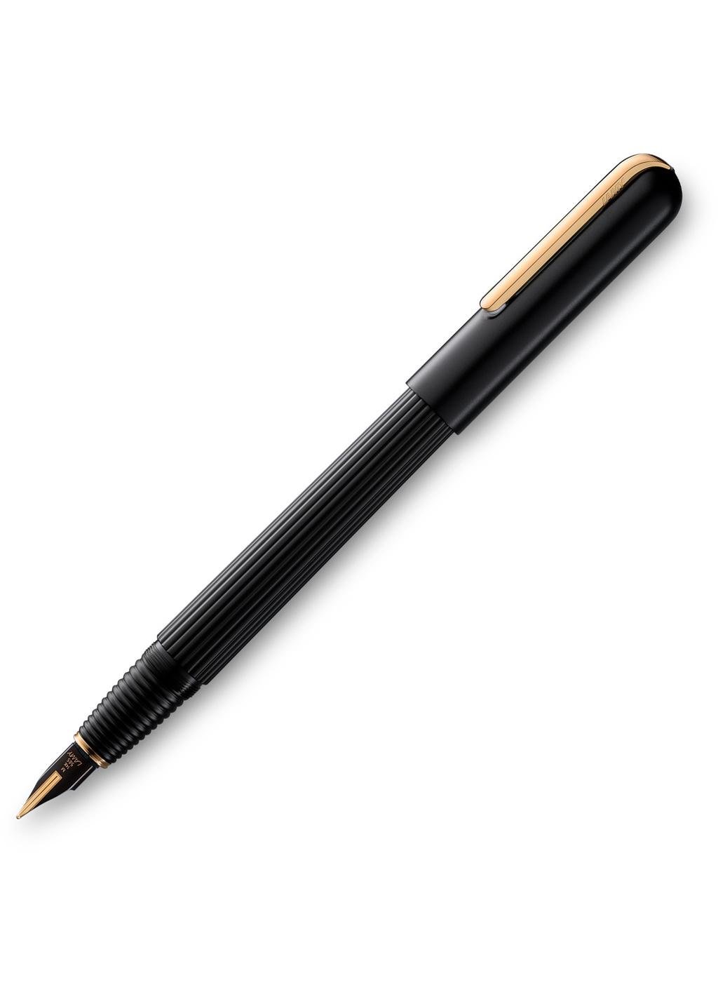 Ручка перьевая Lamy Imporium перо F Черный/Gold (4027927)