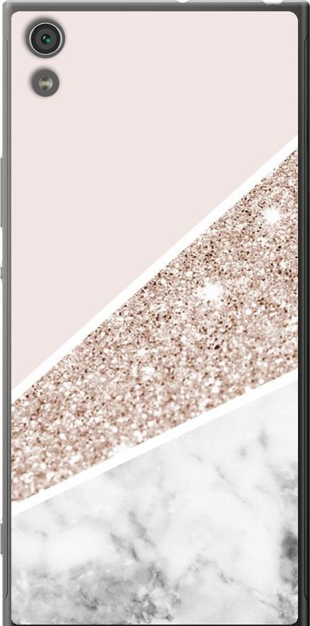 Чехол на Sony Xperia XA1 Ultra G3212 Пастельный мрамор (4342t-1237-42517)