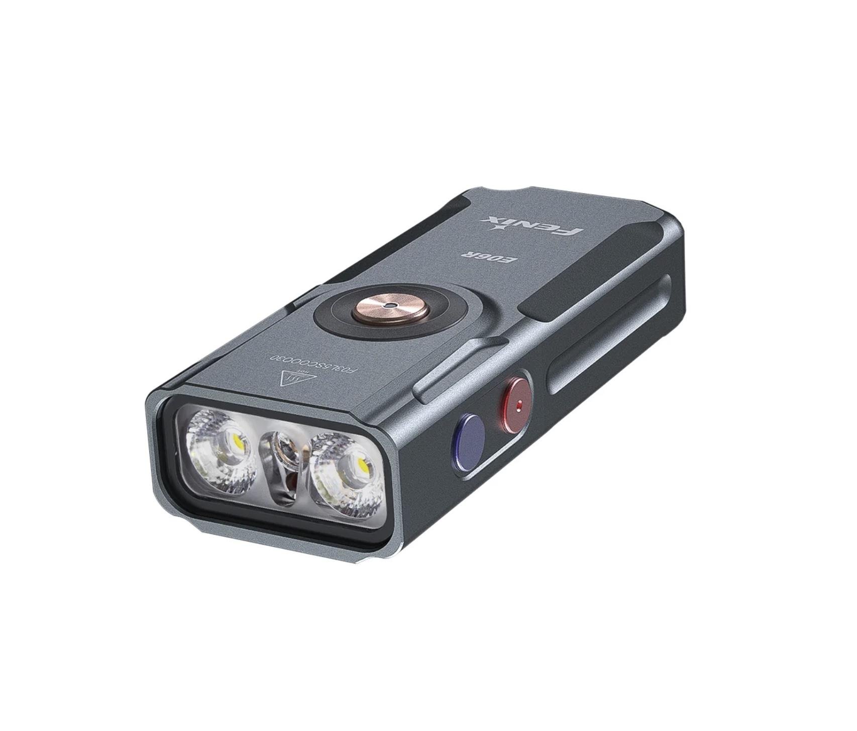 Ліхтар наключний Fenix E06R USB-C 700 lm 110 м Сірий (27831966)