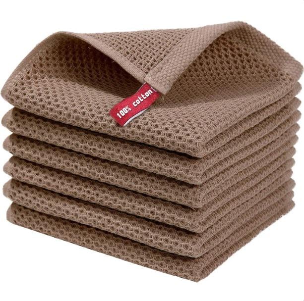 Набор кухонных полотенец Organic Premium 6в1 100% хлопок 34х34 см Капучино (НПК0003) Набор кухонных полотенец Organic Premium 6в1 100% хлопок 34х34 см Капучино (НПК0003)