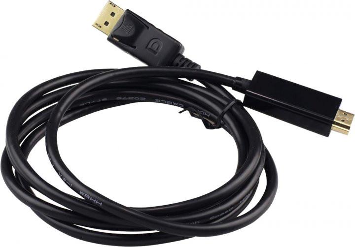 Кабель-перехідник Rias DisplayPort-HDMI 1,5 м Black (3_02357)