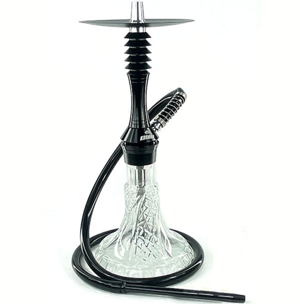 Кальян Kohana Tech нержавіюча сталь 40 см Чорний (22387)