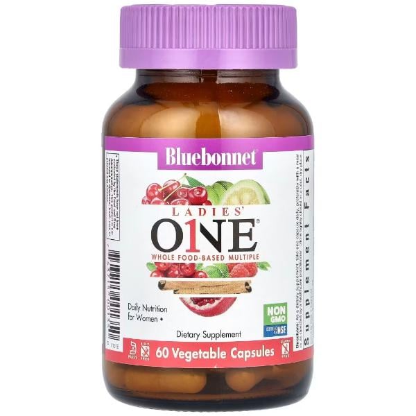 Витаминно-минеральный комплекс для женщин Bluebonnet Nutrition Ladies ONE 60 вег. капс. (000024851)