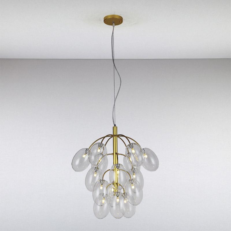 Люстра-молекула подвесная Light House LS-13156-15 Золото (7946)