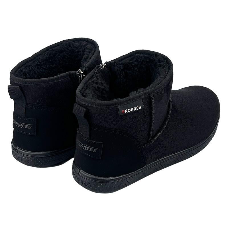 Угги мужские короткие Progres на замке 1413 p. 42 27 см Черный (90638102) - фото 4