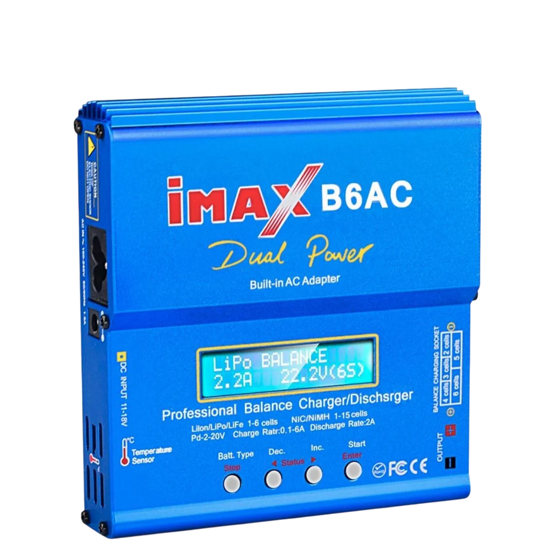 Зарядное устройство интеллектуальное iMax B6AC 80 Вт для аккумуляторов Li-ion/NiMH/NiCd/LiPo (2654603893) Зарядное устройство интеллектуальное iMax B6AC 80 Вт для аккумуляторов Li-ion/NiMH/NiCd/LiPo (2654603893)