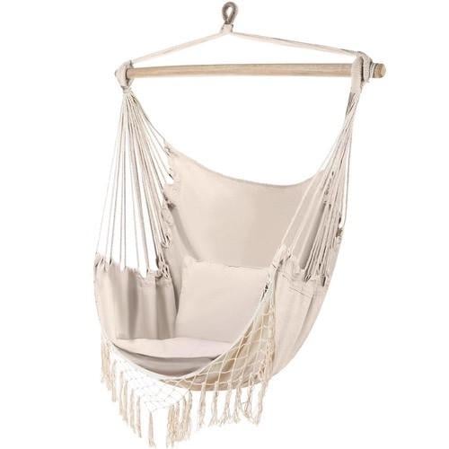 Гамак Gardlov до 120 кг 2 подушки Бежевий (2635571670)