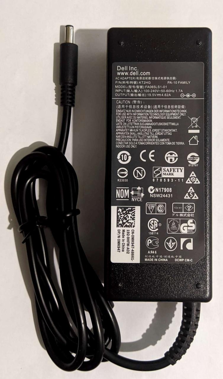 Зарядное устройство для ноутбука DELL FA065LS1-01 19,5 V/4,62 A 4,5x3,0 мм (000050727) - фото 3 Зарядное устройство для ноутбука DELL FA065LS1-01 19,5 V/4,62 A 4,5x3,0 мм (000050727) - фото 3