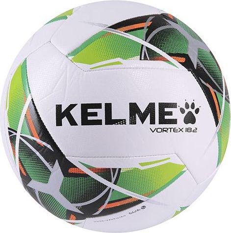 Футбольный мяч KELME VORTEX 18.2 9886120.9127 Бело-салатовый р. 4