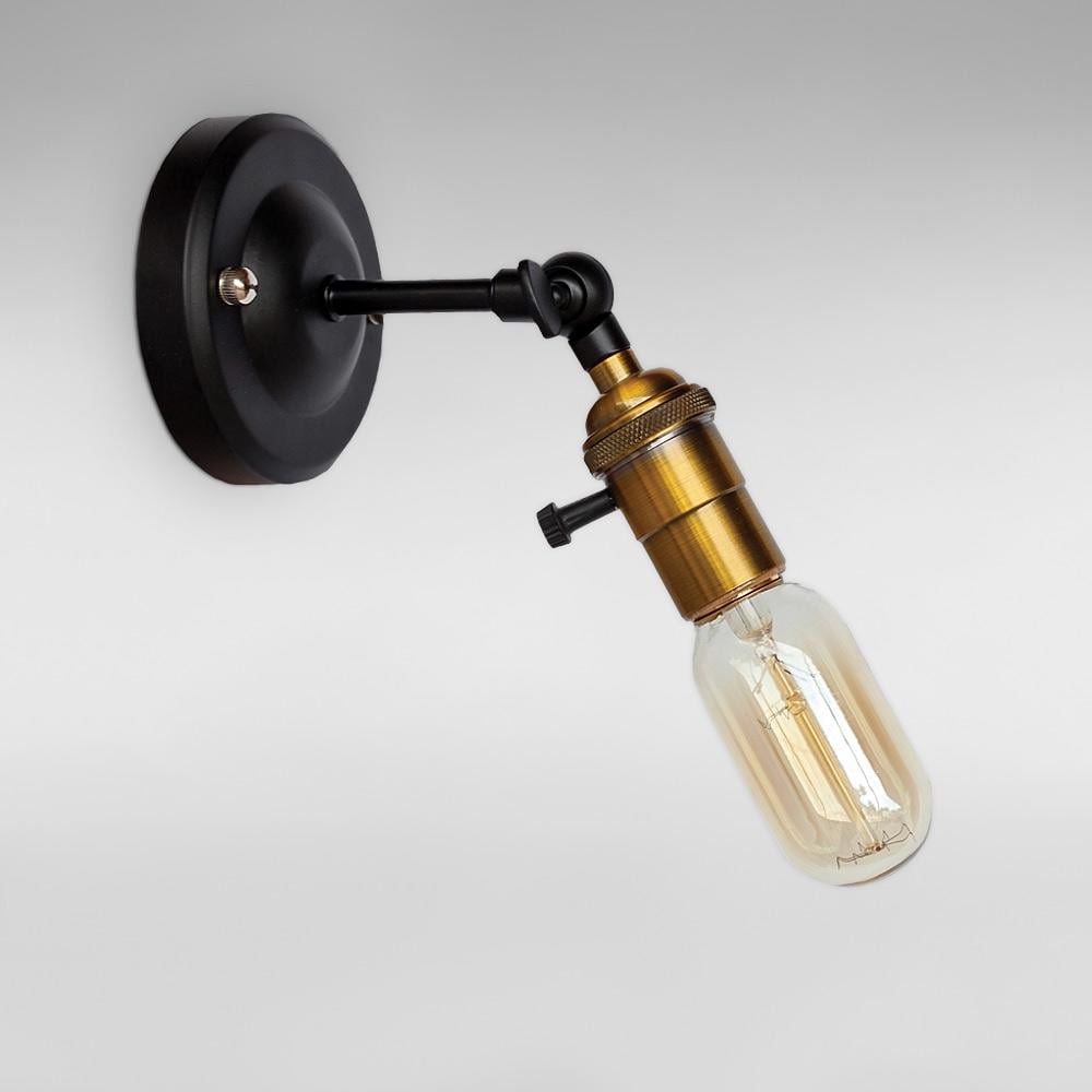 Светильник/бра настенный Light House LS-18725-1 Черный/Золотой/Cтарая медь