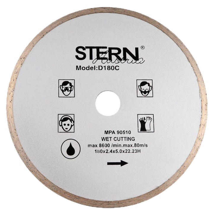 Диск алмазный сплошной Stern 125 мм (54205) - фото 2 Диск алмазный сплошной Stern 125 мм (54205) - фото 2