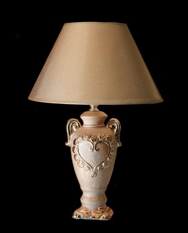 Настільна лампа з абажуром Ray N109123SW A+B BR (IR007484)