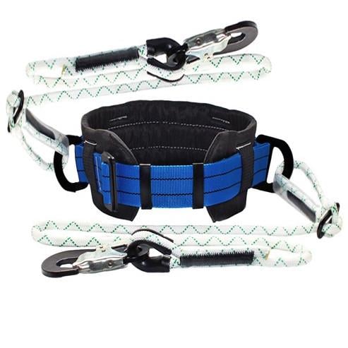 Страховой пояс безлямочный 6ПБ с 2-стропом канатным (13856)