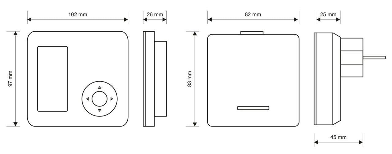 Програматор температури Euroster 4010 TXRX безпровідний добовий (28414635) - фото 8 Програматор температури Euroster 4010 TXRX безпровідний добовий (28414635) - фото 8
