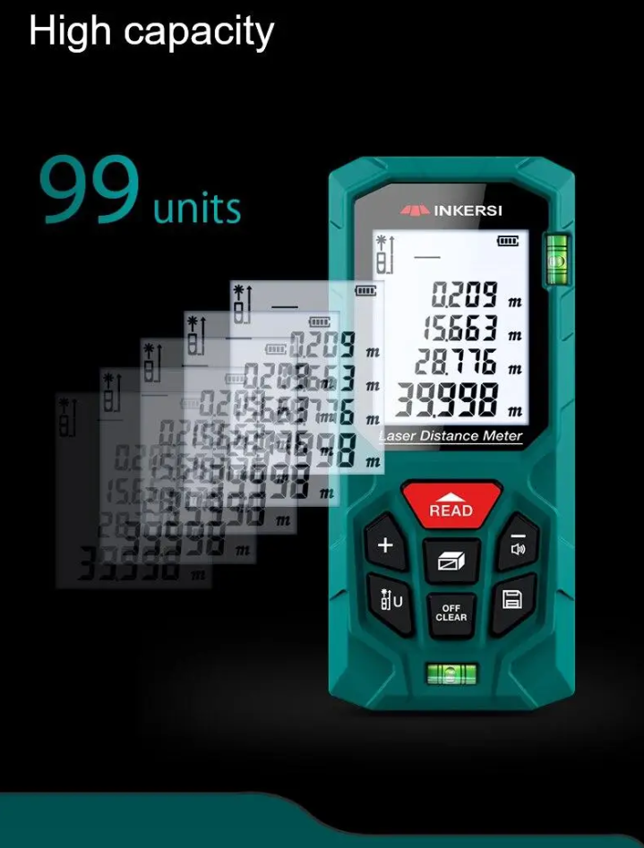 Лазерний далекомір INKERSI KE50 50 м - фото 6 Лазерний далекомір INKERSI KE50 50 м - фото 6